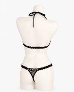 Personalised Set — Black · fit and detail view