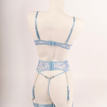 Conjunto de lencería de encaje Celeste