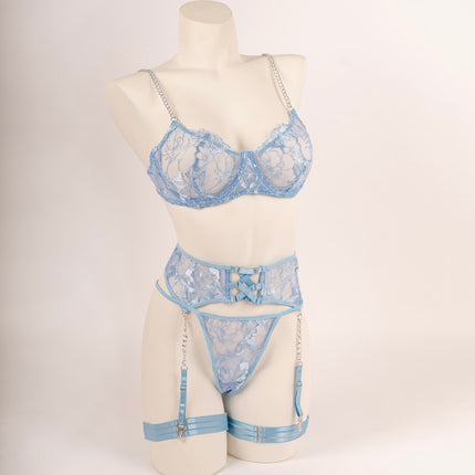 Conjunto de lencería de encaje Celeste