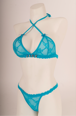 Personalised Set — Blue · fit and detail view