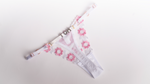 Personalised Thong Floral Edition — White · colour view
