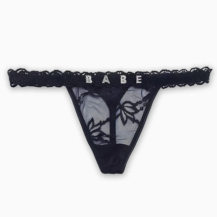 Personalised thong